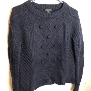 J. Crew Navy sweater